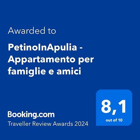 Petinoinapulia - Appartamento Per Famiglie E Amici Bari Luaran gambar